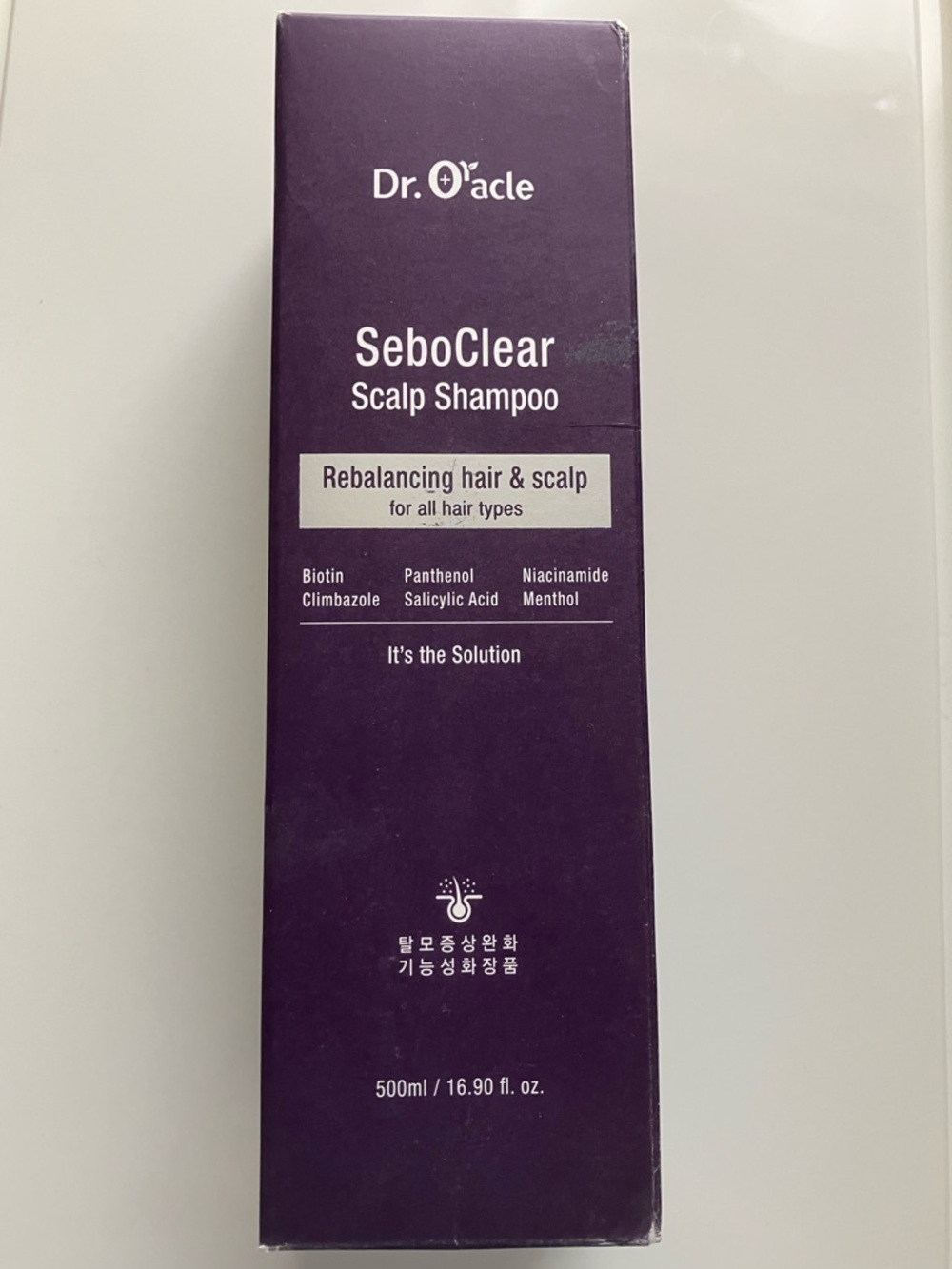 Dr. Oracle SeboClear Scalp Shampoo - 16.9oz K Beauty